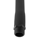 Douche Anale Embout en Silicone - 30 cm - Noir
