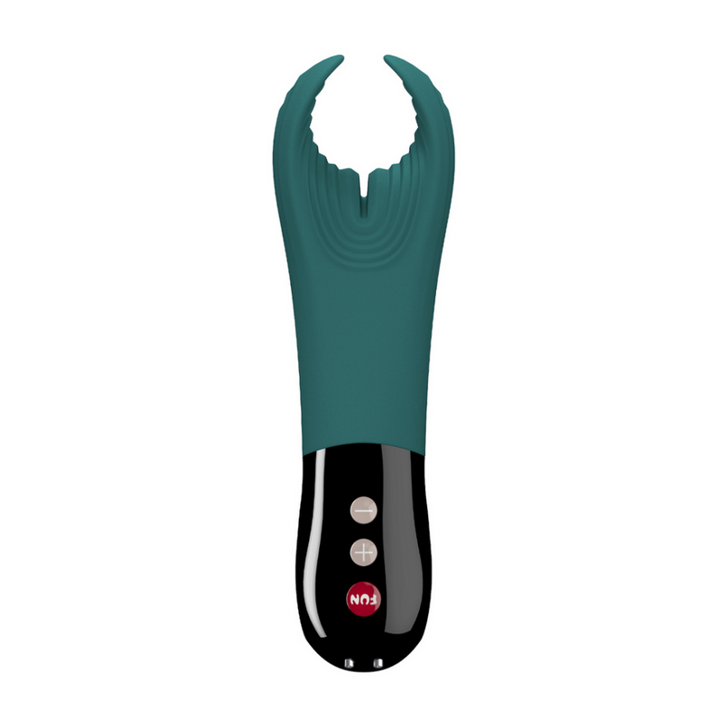 Manta - Masturbateur Vibrant - Bleu Profond/Noir