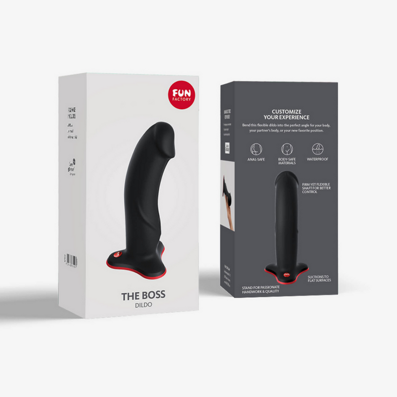 The Boss Stub - Dildo Classique - Noir