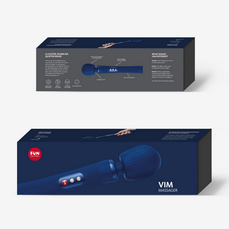Vim - Stimulateur Wand - Bleu Nuit