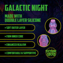 Galactic Night Fiend - Dildo en silicone - Violet