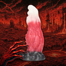 Space Night Fiend - Dildo en silicone - Rouge/Blanc