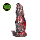 Hell Night Fiend - Dildo en silicone - Rouge/Noir