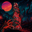 Hell Night Fiend - Dildo en silicone - Rouge/Noir