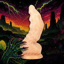 Golden Alien Invader - Dildo en silicone - Doré