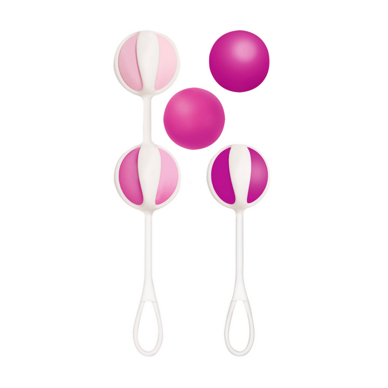 Boules de Geisha 3 - Rose Sucre