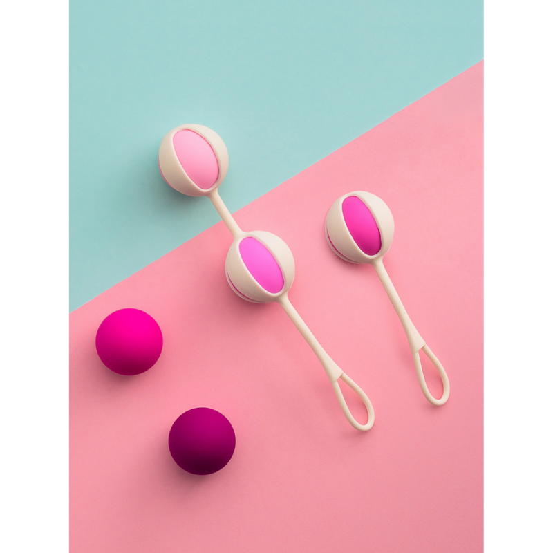 Boules de Geisha 3 - Rose Sucre