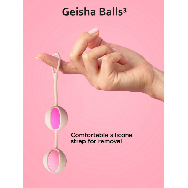 Boules de Geisha 3 - Rose Sucre