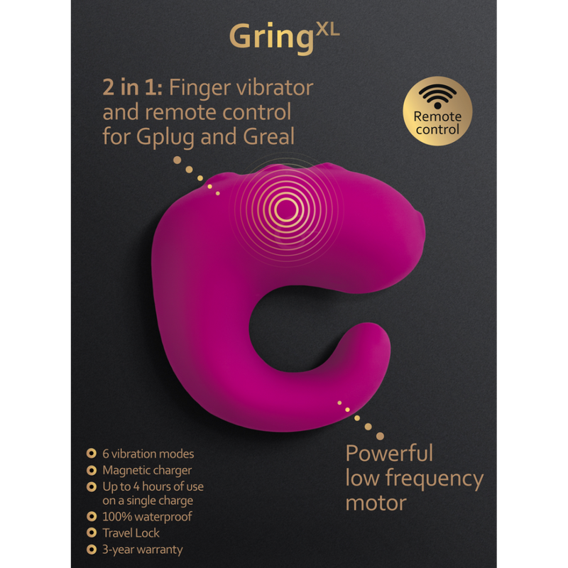 G-Ring XL - Framboise Sucrée