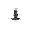 Double Tunnel Plug - Plug Anal Creux - L