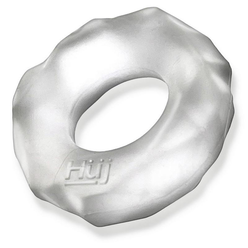 Fractal - Cockring Tactile - Transparent Glace