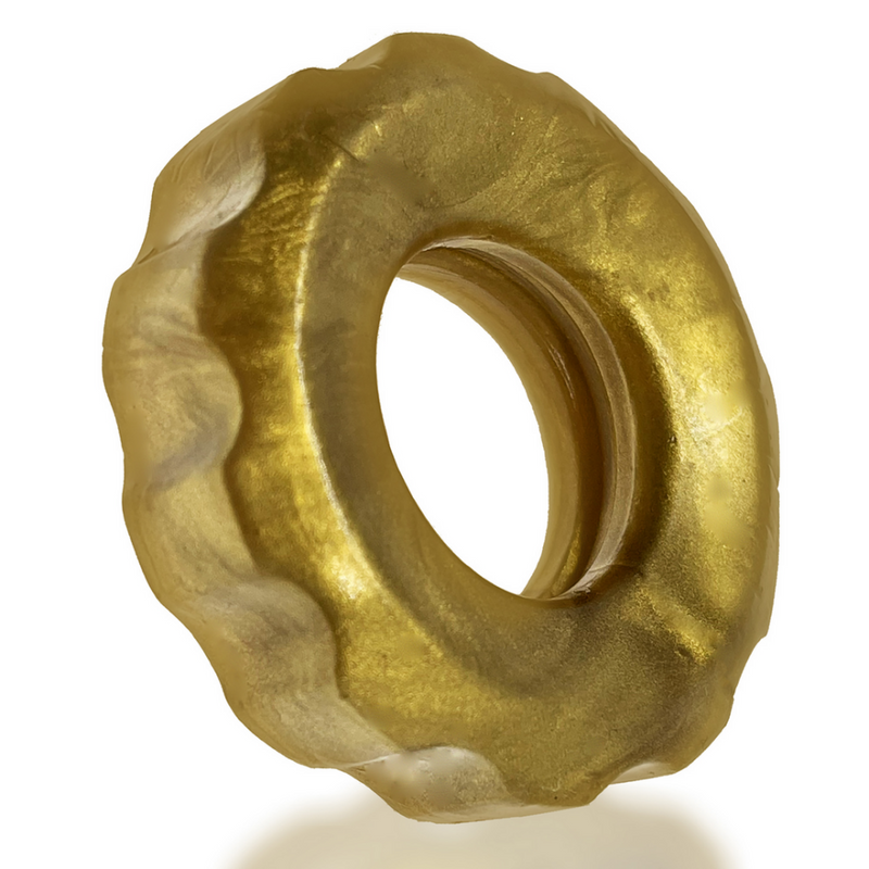 Super Huj - Pack de 3 Cockrings Élastiques - Bronze Métallique