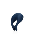 Anneau vibrant pointu - Bleu baltique