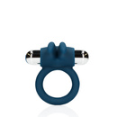 Anneau Vibrant en Silicone - Bleu Baltique