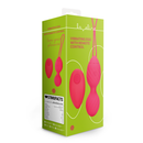 Œuf vibrant avec télécommande - Rouge Fraise