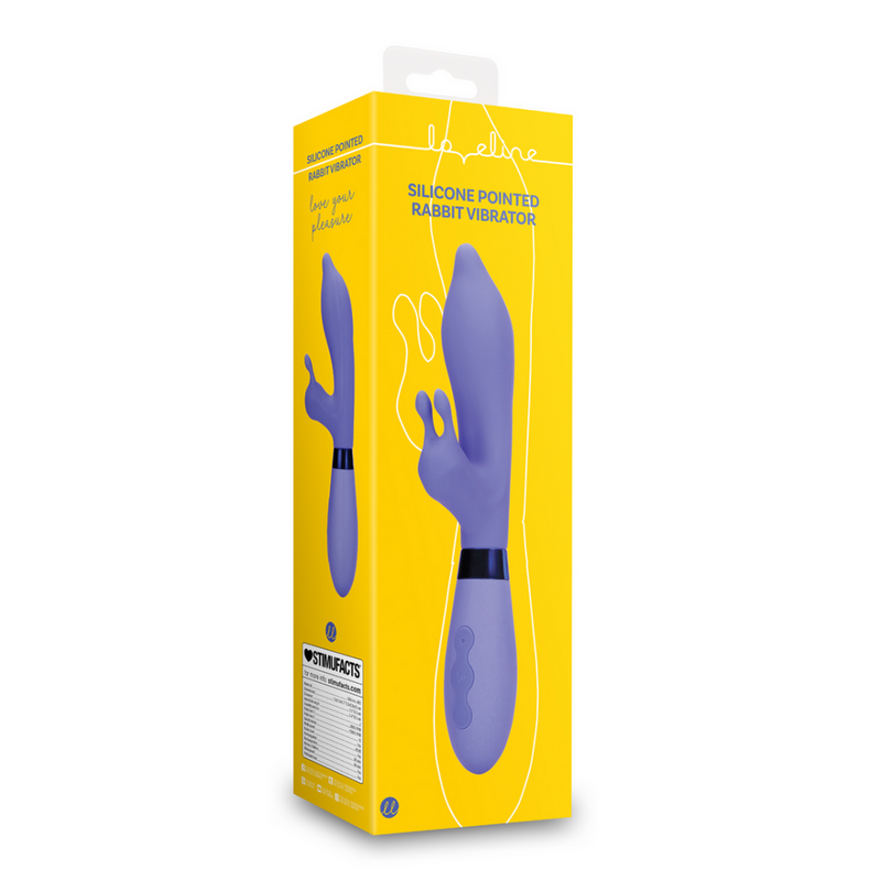 Vibromasseur Lapin Pointu en Silicone - Protanopia