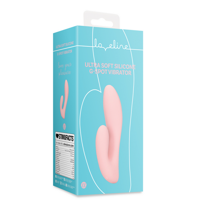 Vibromasseur G-Spot Ultra Doux en Silicone - Cherry Chiffon