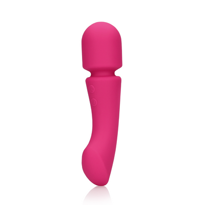 Vibromasseur double face en silicone ultra doux - Prestone Pink