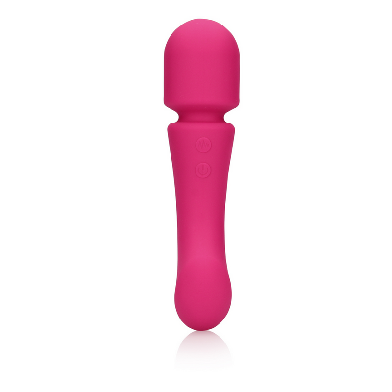 Vibromasseur double face en silicone ultra doux - Prestone Pink