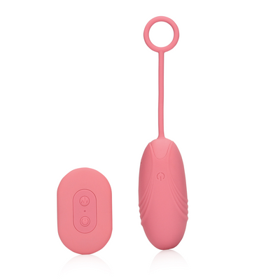 Vibromasseur en silicone ultra doux avec télécommande - Rose arabesque