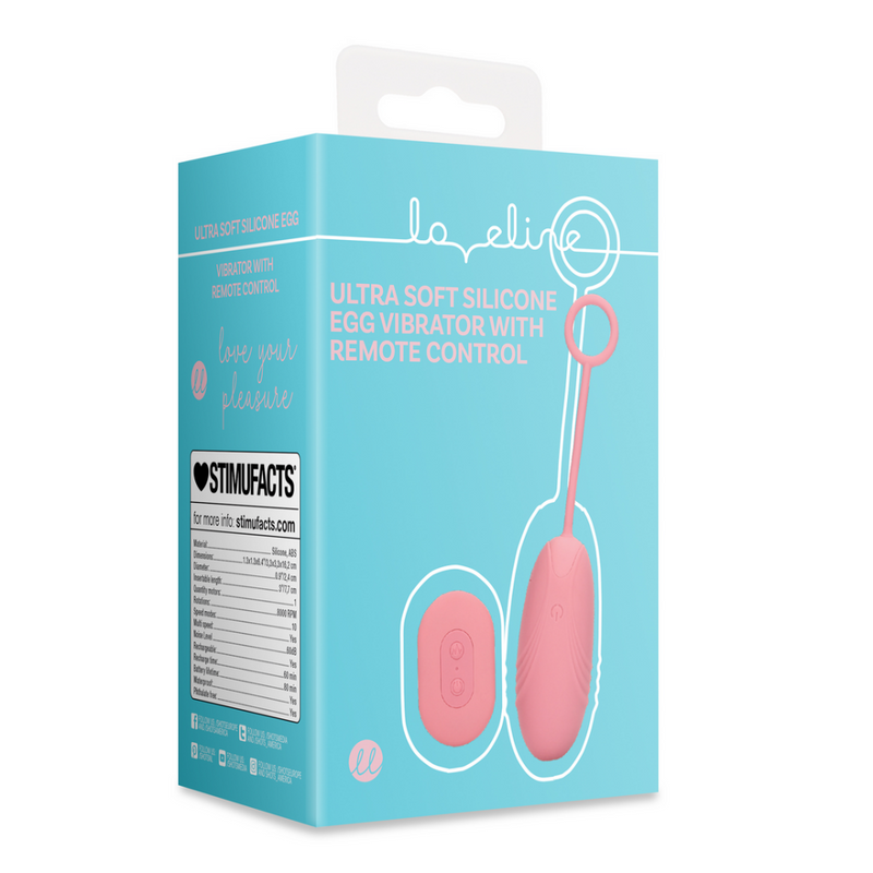 Vibromasseur en silicone ultra doux avec télécommande - Rose arabesque