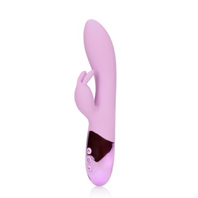 Vibromasseur en silicone ultra doux - Fuchsia exotique