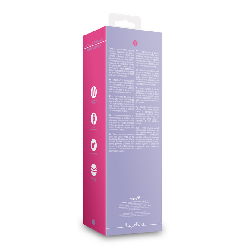 Vibromasseur en silicone ultra doux - Fuchsia exotique