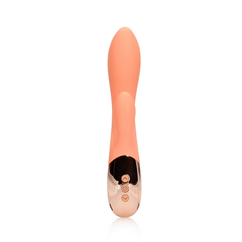 Vibromasseur Lapin Ultra Doux en Silicone - Pêche Céramique