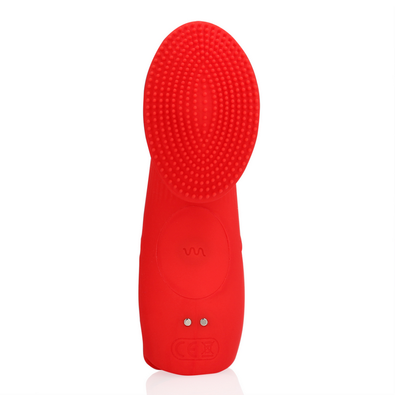 Vibromasseur Texturé - Rouge Lever de Soleil