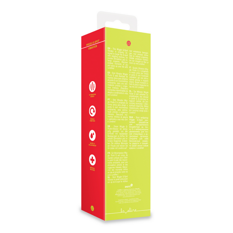 Vibromasseur G-Spot Wiggle - Passion Citron