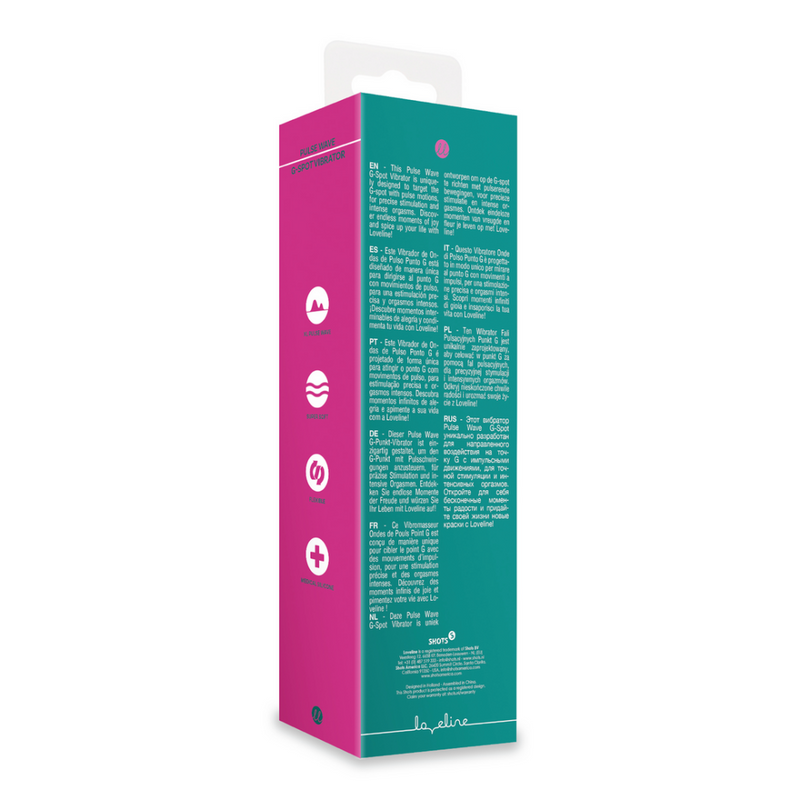 Vibromasseur G-Spot Pulse Wave - Cristal Vert