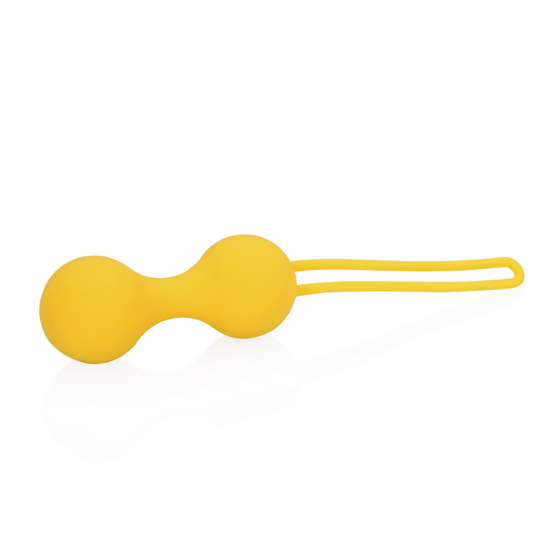 Set d'exercice de boules de Kegel - Jaune citron