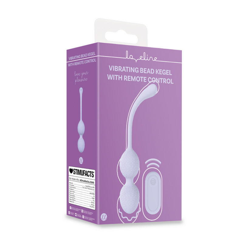 Boule Vibrante Kegel avec Télécommande - Lavande