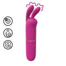 Mini Vibromasseur Lapin - Rose