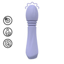 Mini Vibromasseur Flexible - Lavande