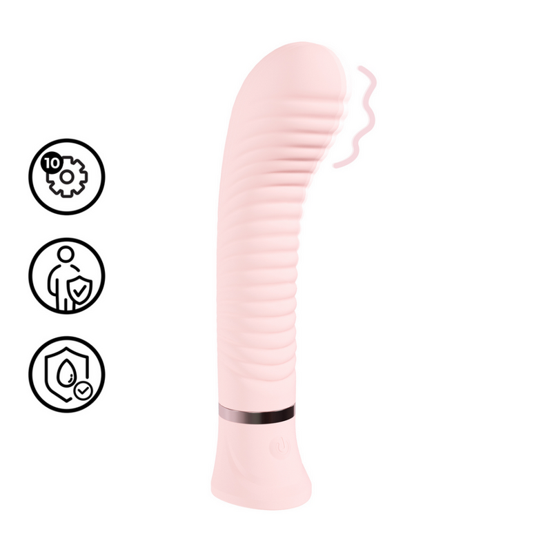 Divine - Vibreur G-spot à stries - Rose