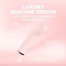 Divine - Vibreur G-spot à stries - Rose