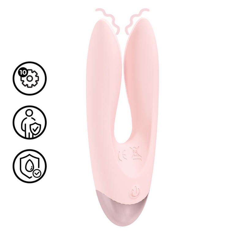Amour - Vibreur à Double Moteur - Rose