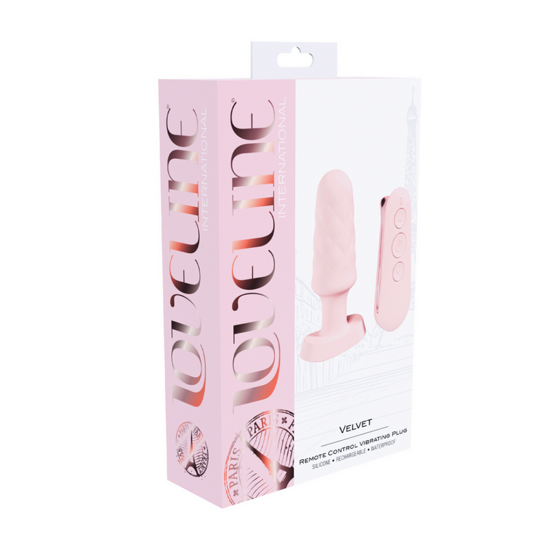 Velvet - Plug Vibrant Télécommandé - Rose