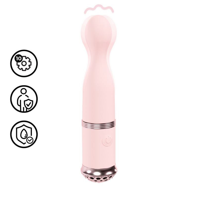 Finesse - Vibreur à Pointe Boule - Rose