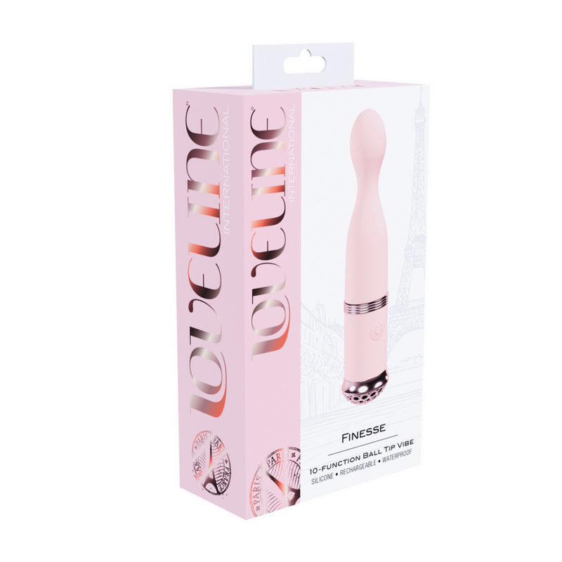 Finesse - Vibreur à Pointe Boule - Rose