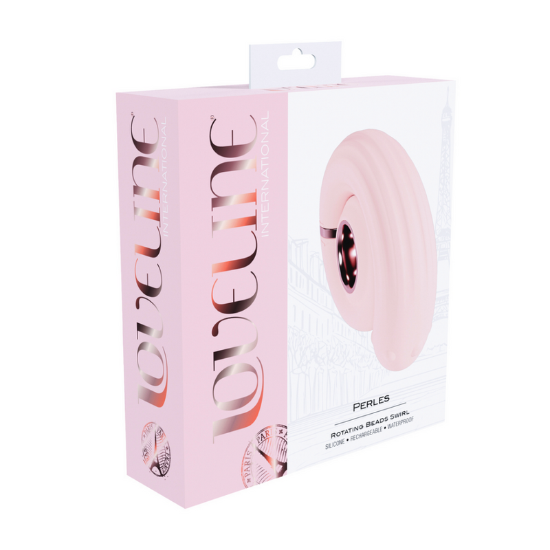 Perles - Perles rotatives tourbillon - Rose