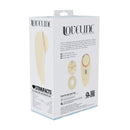 Aurie - Vibrateur AirTap avec deux embouts - Jaune