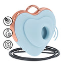 Luvie - Vibrateur AirTap en forme de cœur - Bleu