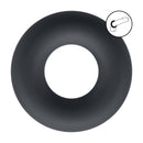 Cockring en silicone liquide - S - Noir