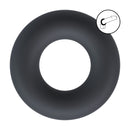 Cockring en silicone liquide - M - Noir