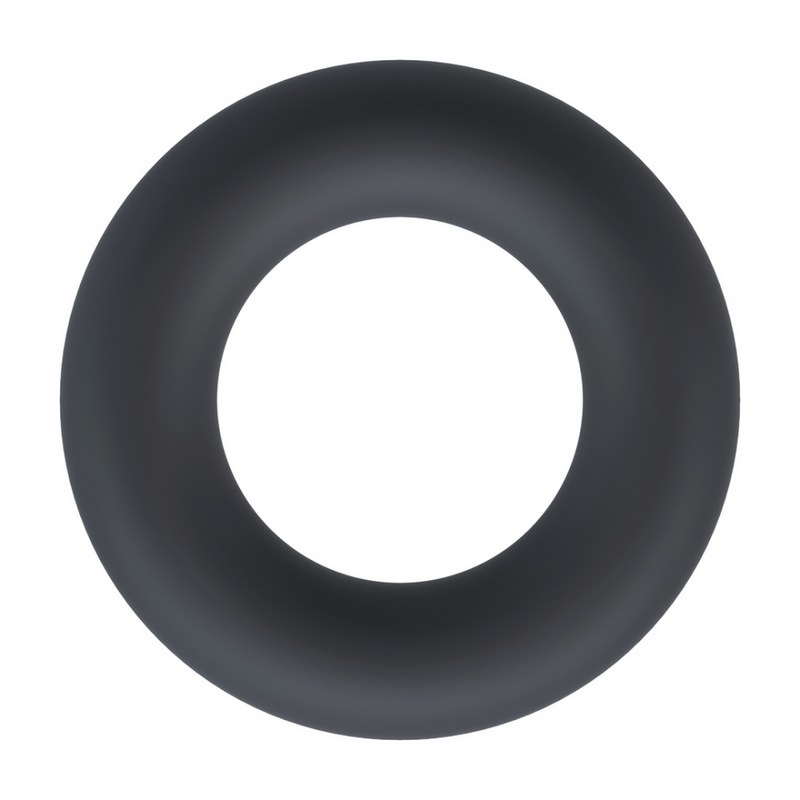 Cockring en silicone liquide - L - Noir