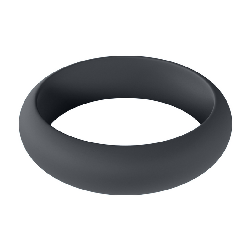 Cockring en silicone Wide O - M - 35mm - Noir