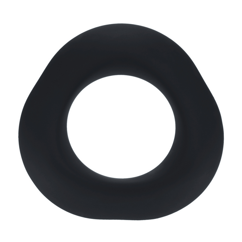 Ergo Anneau Pénien en Silicone Liquide - Noir