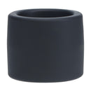 Sangle en silicone liquide - L - 34 mm - Noir